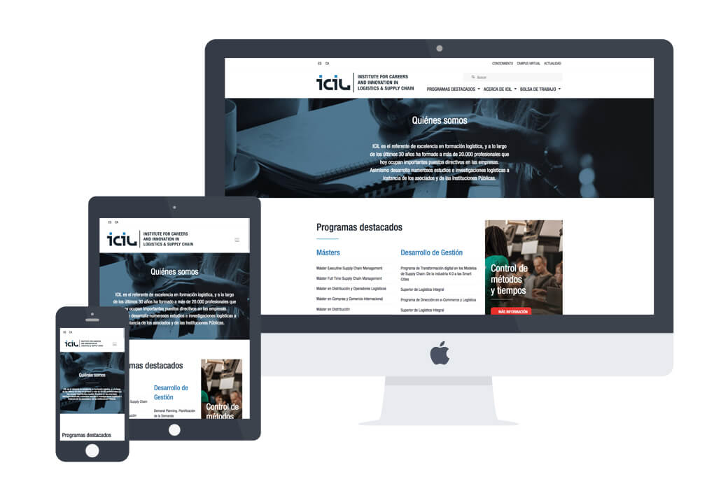 Desarrollo web Icil - Artimedia